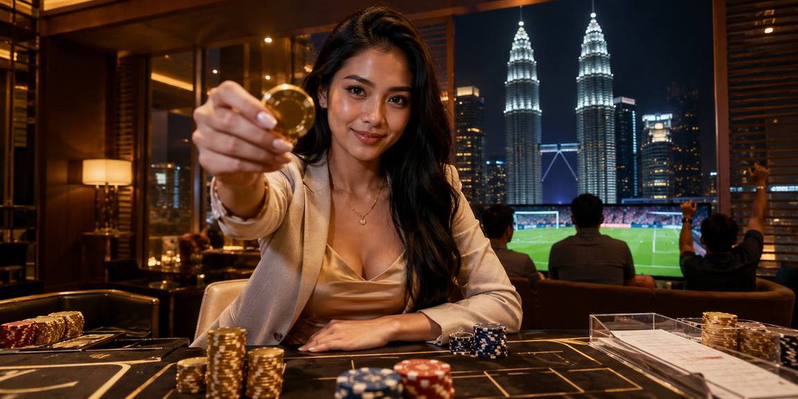 Kasino Langsung dengan Peniaga Sebenar